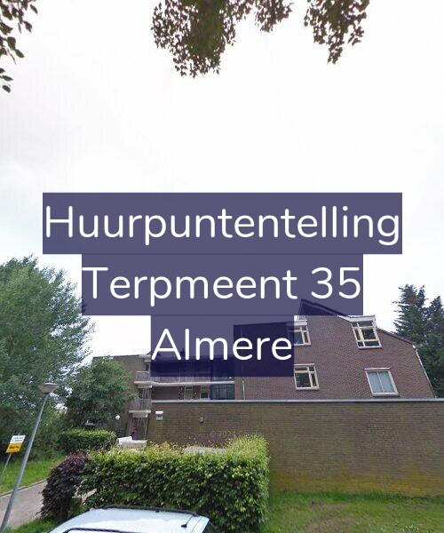 Foto gevel Huurpuntentelling voor Terpmeent 35, Almere