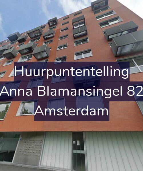 Foto gevel Huurpuntentelling voor Anna Blamansingel 82, Amsterdam