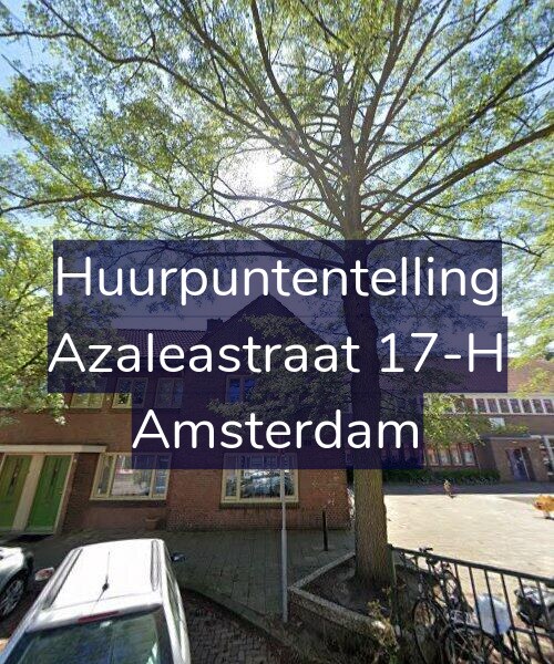 Foto gevel Huurpuntentelling voor Azaleastraat 17-H, Amsterdam