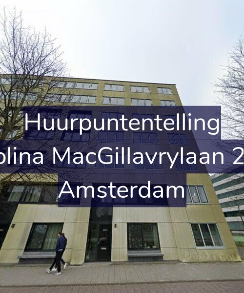 Foto gevel Huurpuntentelling voor Carolina MacGillavrylaan 2258, Amsterdam