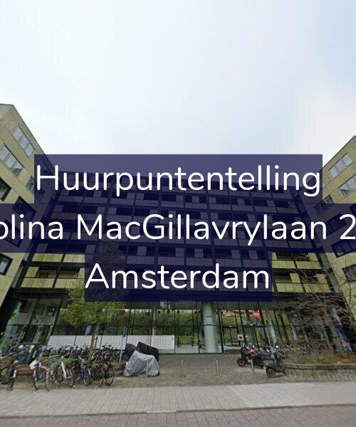 Foto gevel Huurpuntentelling voor Carolina MacGillavrylaan 2234, Amsterdam