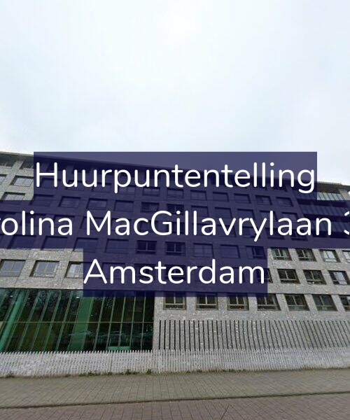Foto gevel Huurpuntentelling voor Carolina MacGillavrylaan 376, Amsterdam