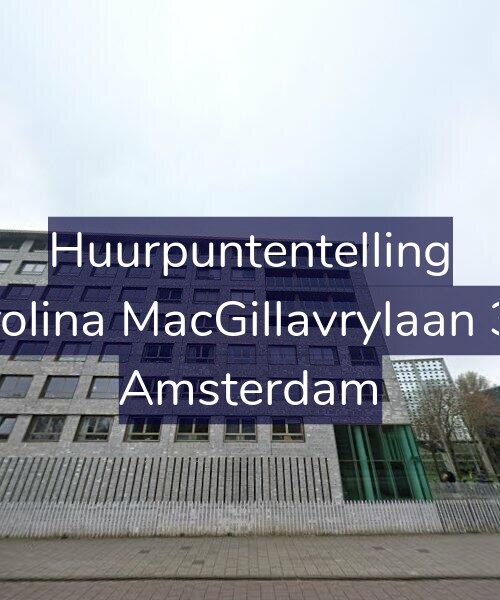 Foto gevel Huurpuntentelling voor Carolina MacGillavrylaan 356, Amsterdam