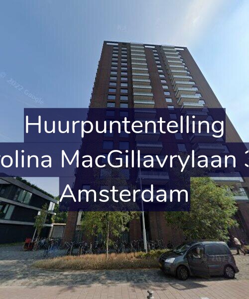 Foto gevel Huurpuntentelling voor Carolina MacGillavrylaan 367, Amsterdam