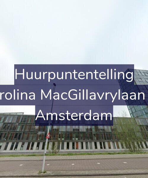 Foto gevel Huurpuntentelling voor Carolina MacGillavrylaan 30, Amsterdam