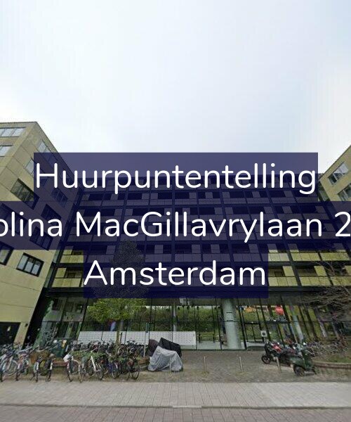 Foto gevel Huurpuntentelling voor Carolina MacGillavrylaan 2188, Amsterdam