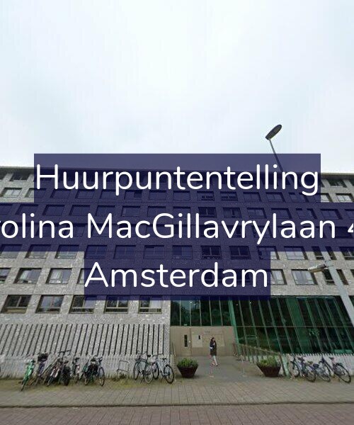 Foto gevel Huurpuntentelling voor Carolina MacGillavrylaan 402, Amsterdam
