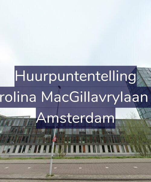 Foto gevel Huurpuntentelling voor Carolina MacGillavrylaan 28, Amsterdam
