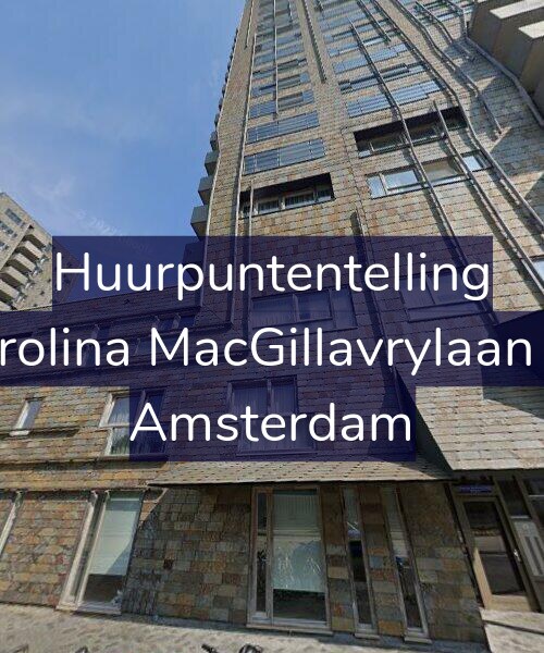 Foto gevel Huurpuntentelling voor Carolina MacGillavrylaan 59, Amsterdam
