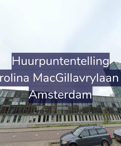 Foto gevel Huurpuntentelling voor Carolina MacGillavrylaan 18, Amsterdam