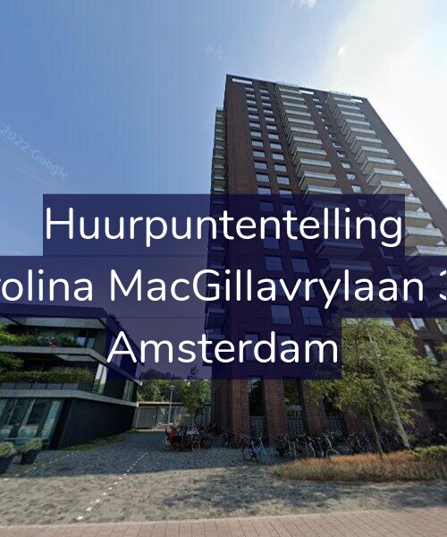 Foto gevel Huurpuntentelling voor Carolina MacGillavrylaan 397, Amsterdam