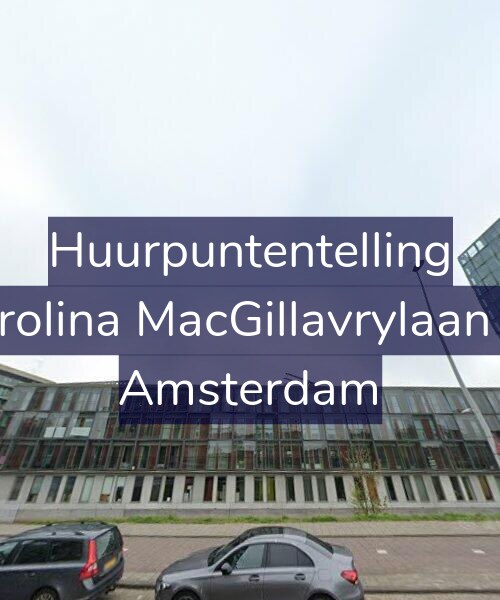 Foto gevel Huurpuntentelling voor Carolina MacGillavrylaan 20, Amsterdam