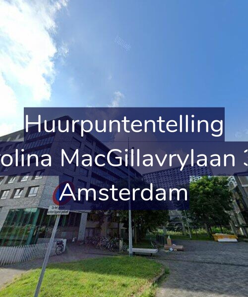 Foto gevel Huurpuntentelling voor Carolina MacGillavrylaan 306, Amsterdam