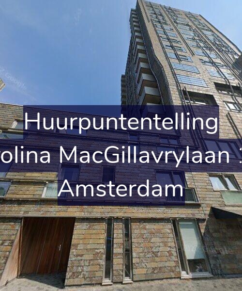 Foto gevel Huurpuntentelling voor Carolina MacGillavrylaan 115, Amsterdam