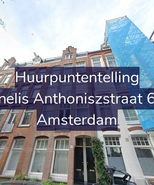 Foto gevel Huurpuntentelling voor Cornelis Anthoniszstraat 61-1, Amsterdam