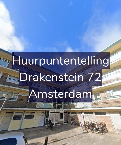 Foto gevel Huurpuntentelling voor Drakenstein 72, Amsterdam