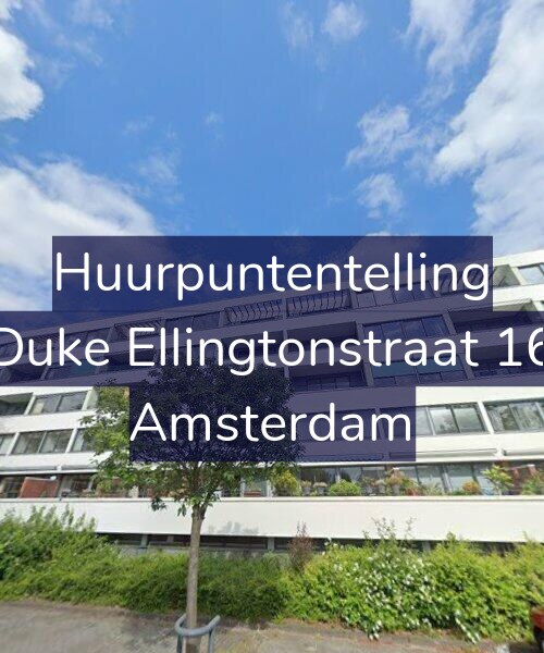 Foto gevel Huurpuntentelling voor Duke Ellingtonstraat 16, Amsterdam