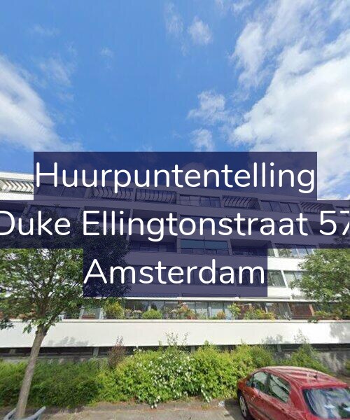 Foto gevel Huurpuntentelling voor Duke Ellingtonstraat 57, Amsterdam