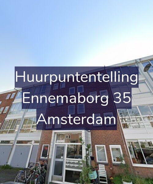 Foto gevel Huurpuntentelling voor Ennemaborg 35, Amsterdam