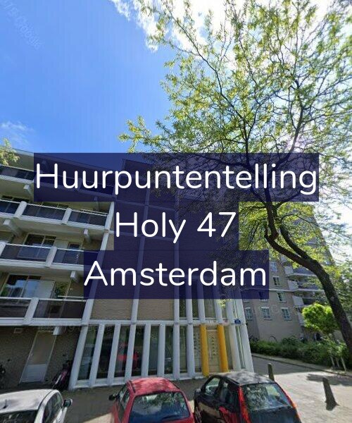 Foto gevel Huurpuntentelling voor Holy 47, Amsterdam