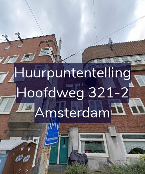Foto gevel Huurpuntentelling voor Hoofdweg 321-2, Amsterdam