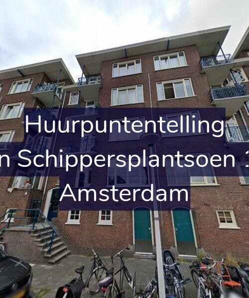 Foto gevel Huurpuntentelling voor Johan Schippersplantsoen 13-H, Amsterdam