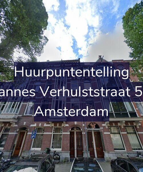 Foto gevel Huurpuntentelling voor Johannes Verhulststraat 51-3, Amsterdam