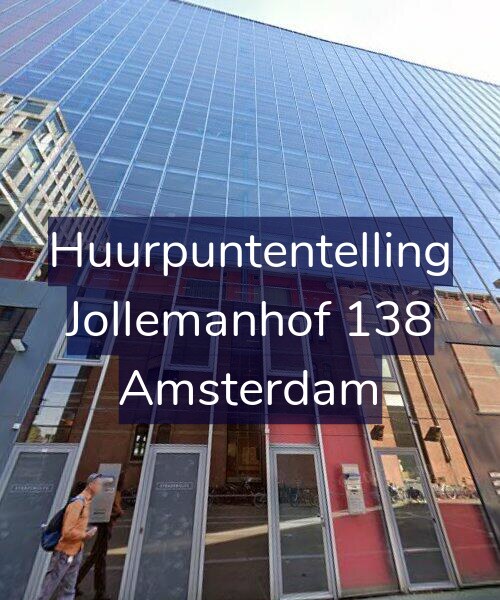 Foto gevel Huurpuntentelling voor Jollemanhof 138, Amsterdam