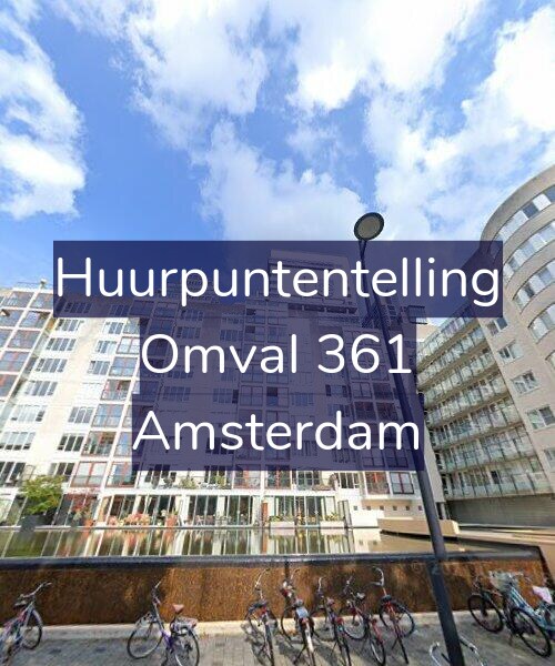 Foto gevel Huurpuntentelling voor Omval 361, Amsterdam