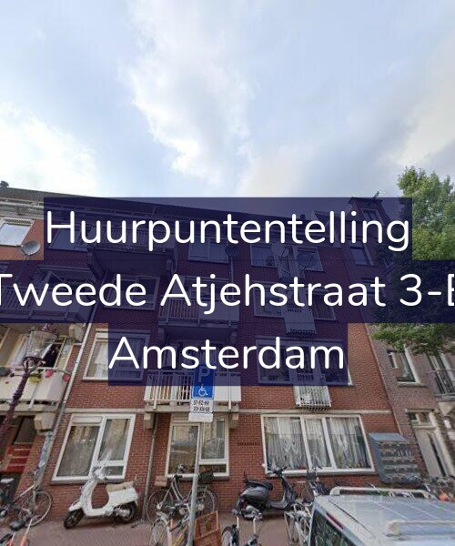 Foto gevel Huurpuntentelling voor Tweede Atjehstraat 3-E, Amsterdam