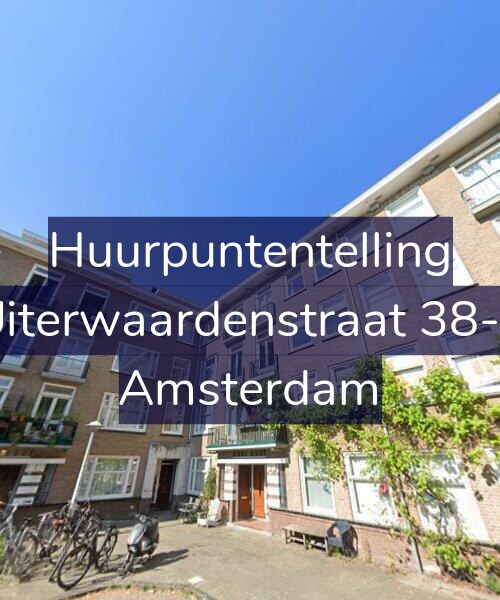 Foto gevel Huurpuntentelling voor Uiterwaardenstraat 38-3, Amsterdam