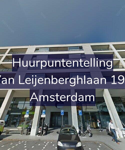 Foto gevel Huurpuntentelling voor Van Leijenberghlaan 190, Amsterdam