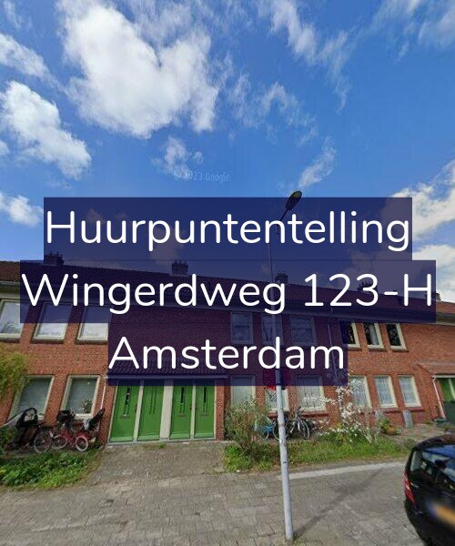 Foto gevel Huurpuntentelling voor Wingerdweg 123-H, Amsterdam