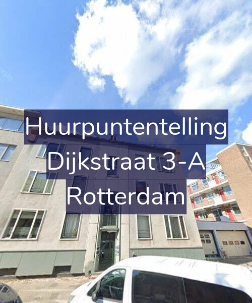 Foto gevel Huurpuntentelling voor Dijkstraat 3-A, Rotterdam